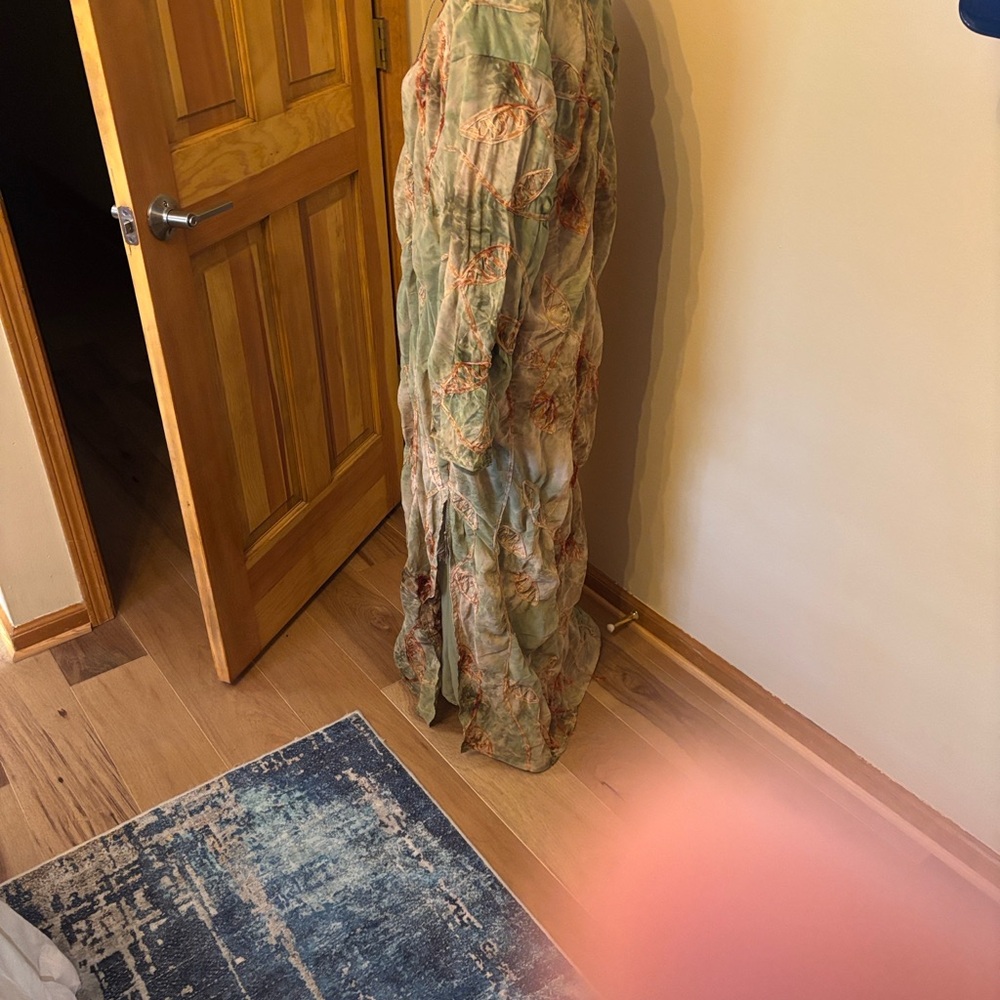 Floral Long Sleeve Maxi Dress